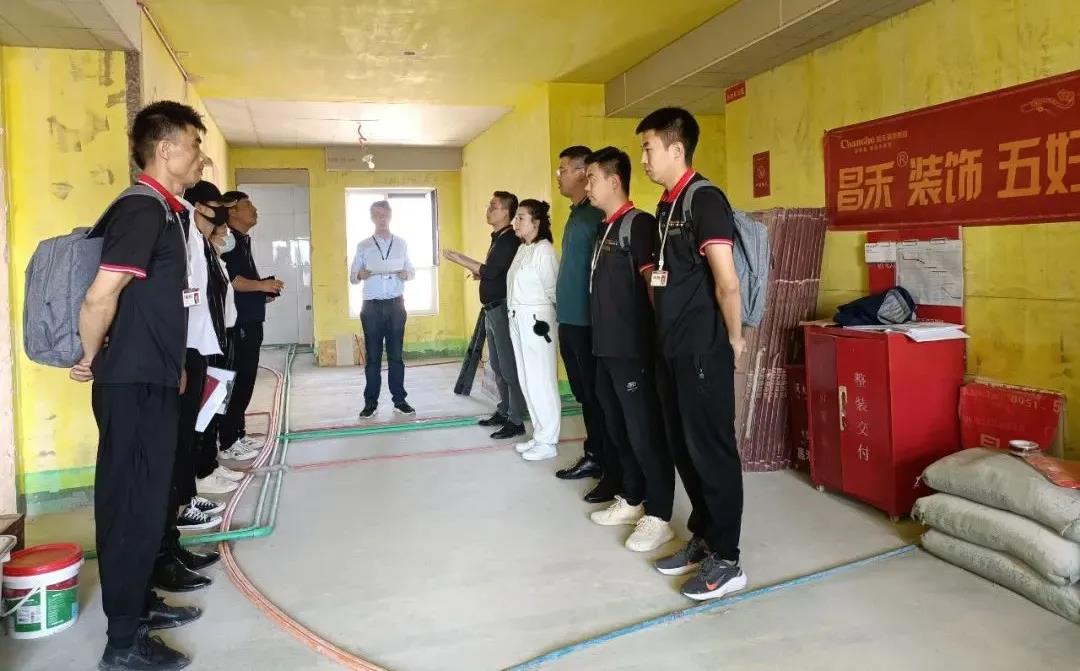 昌禾裝飾【鳳凰華府】工地聯(lián)檢丨鏡頭紀(jì)實(shí)，讓每個(gè)工地都禁得住考驗(yàn)！