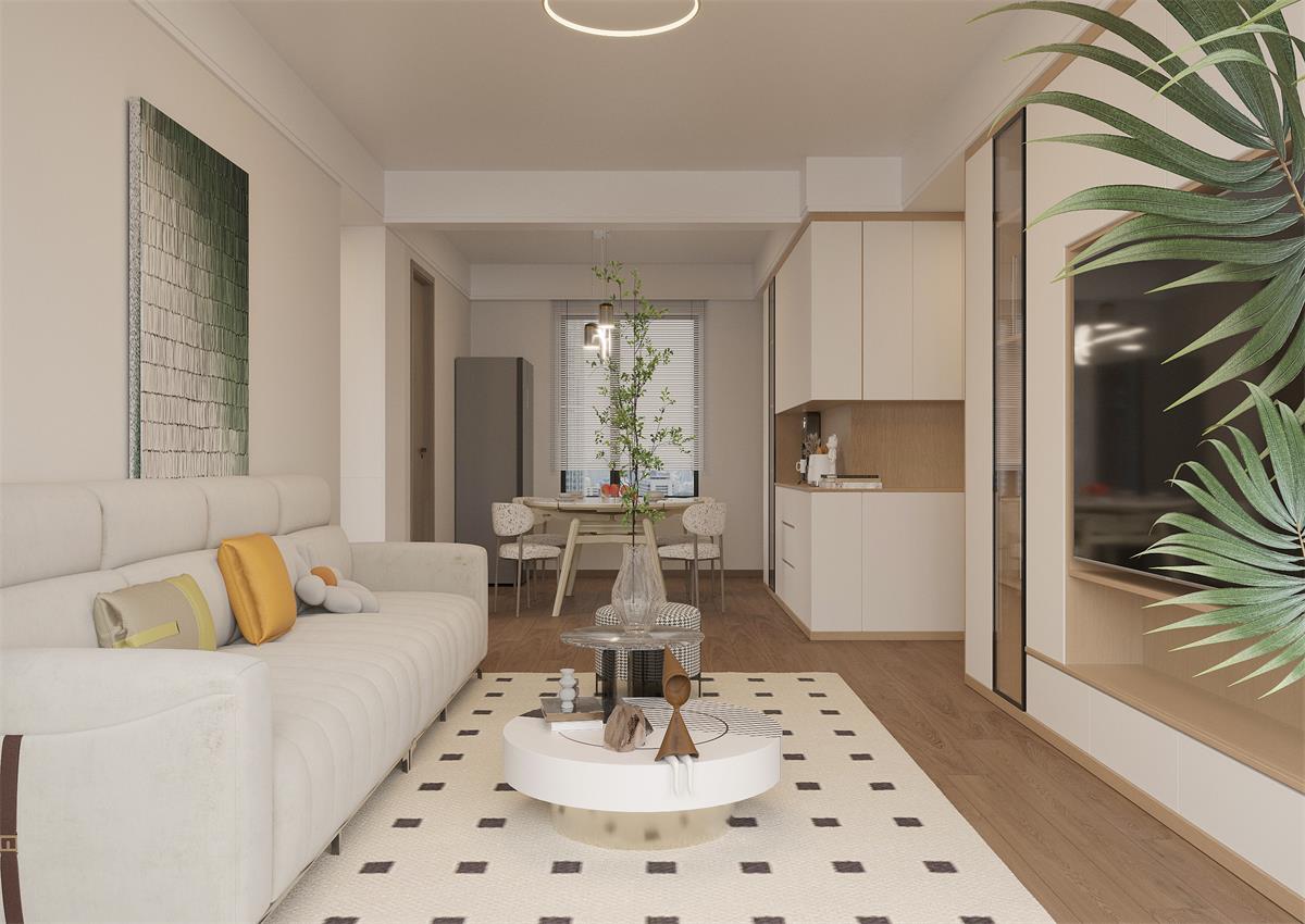 中房西悅府 | 簡(jiǎn)約不失高級(jí)，127㎡原木奶油風(fēng)滿是松弛感！