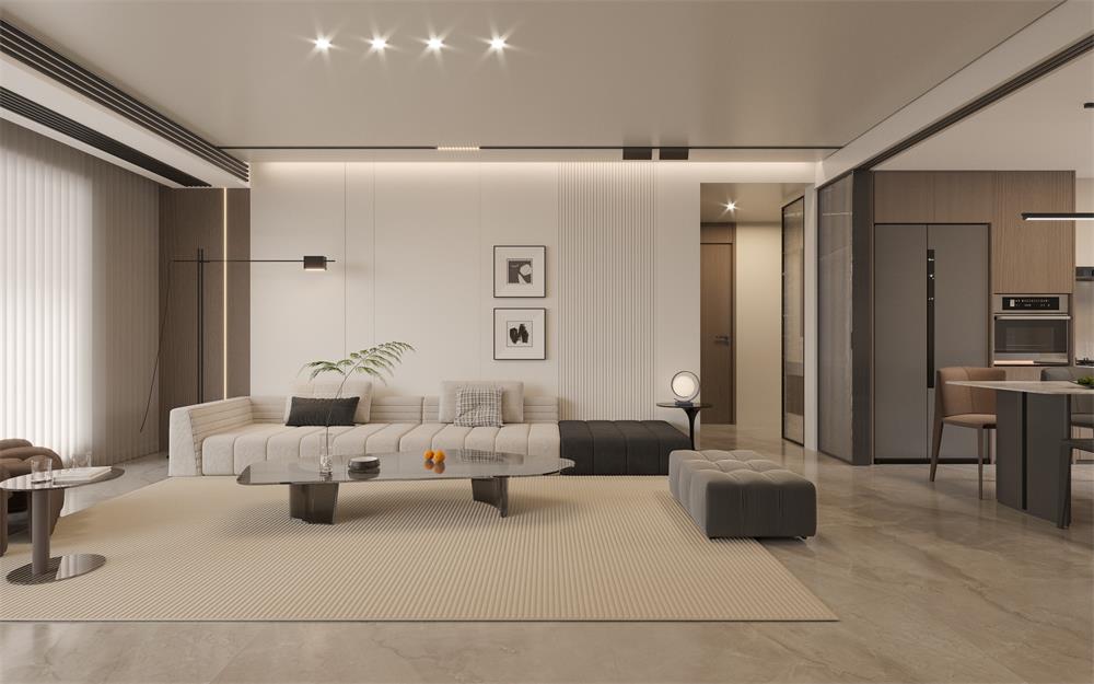 星耀閱海138㎡ | 開放式餐廚新玩法！可開合式LDK一體化，讓家瞬間大兩倍