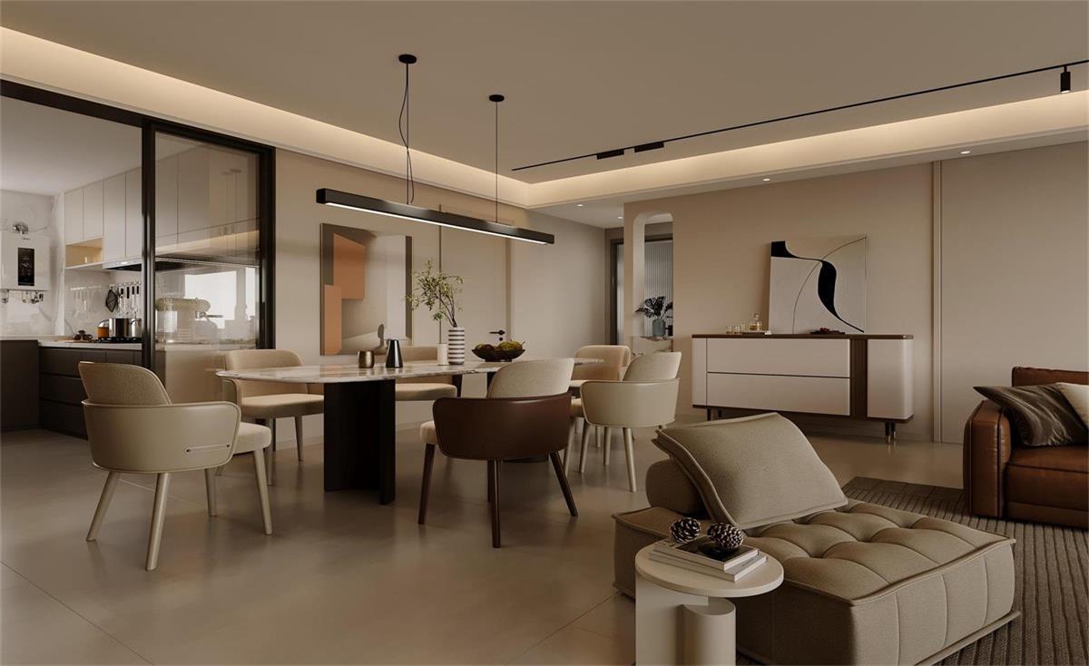 中海華樾 | 現(xiàn)在裝修都內(nèi)卷成這樣了？！從玄關就開始美哭的143㎡現(xiàn)代風