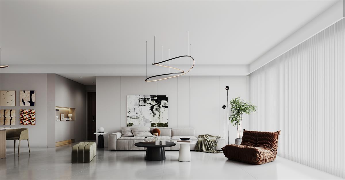 寧房云筑129㎡ | 裝修的盡頭原來(lái)是極簡(jiǎn)！家越簡(jiǎn)單越高級(jí)~