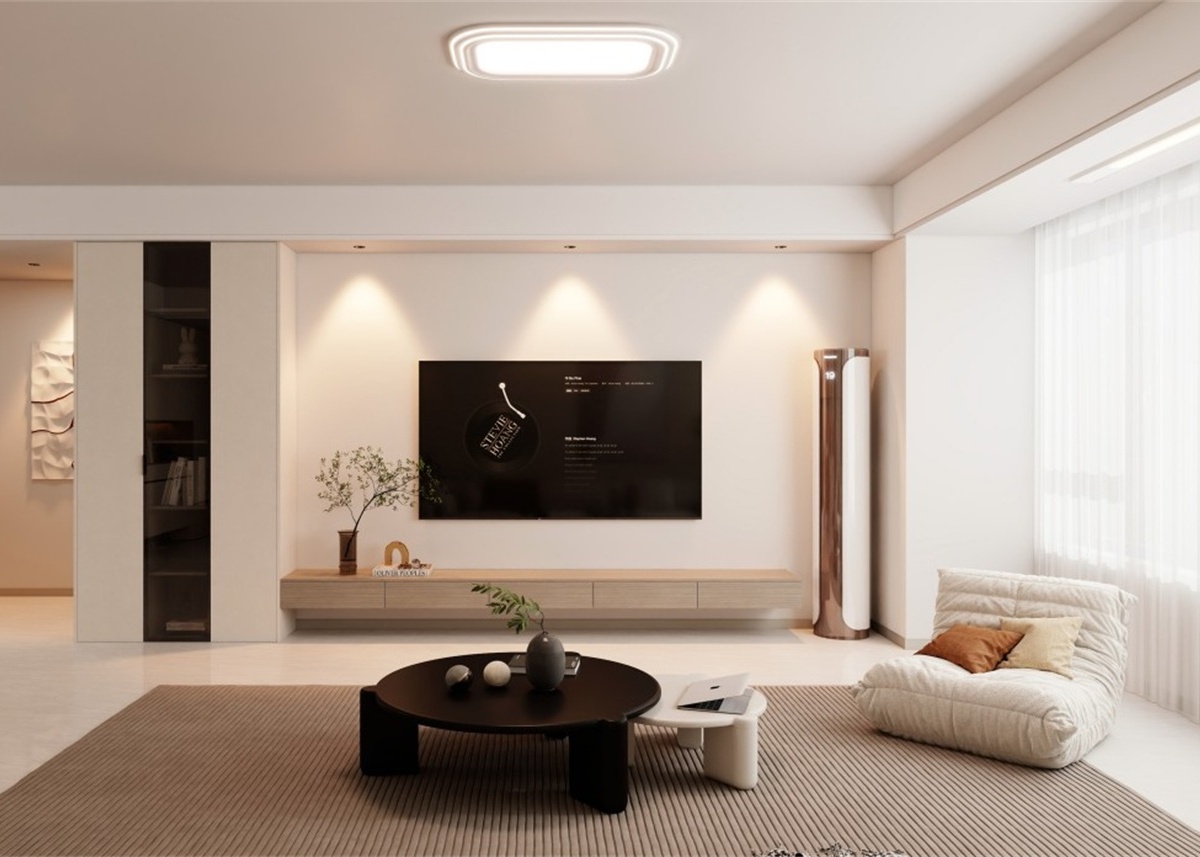 寧房云筑129㎡ | 不知道裝什么風(fēng)格，就試試現(xiàn)代簡(jiǎn)約風(fēng)吧，不踩雷首選！