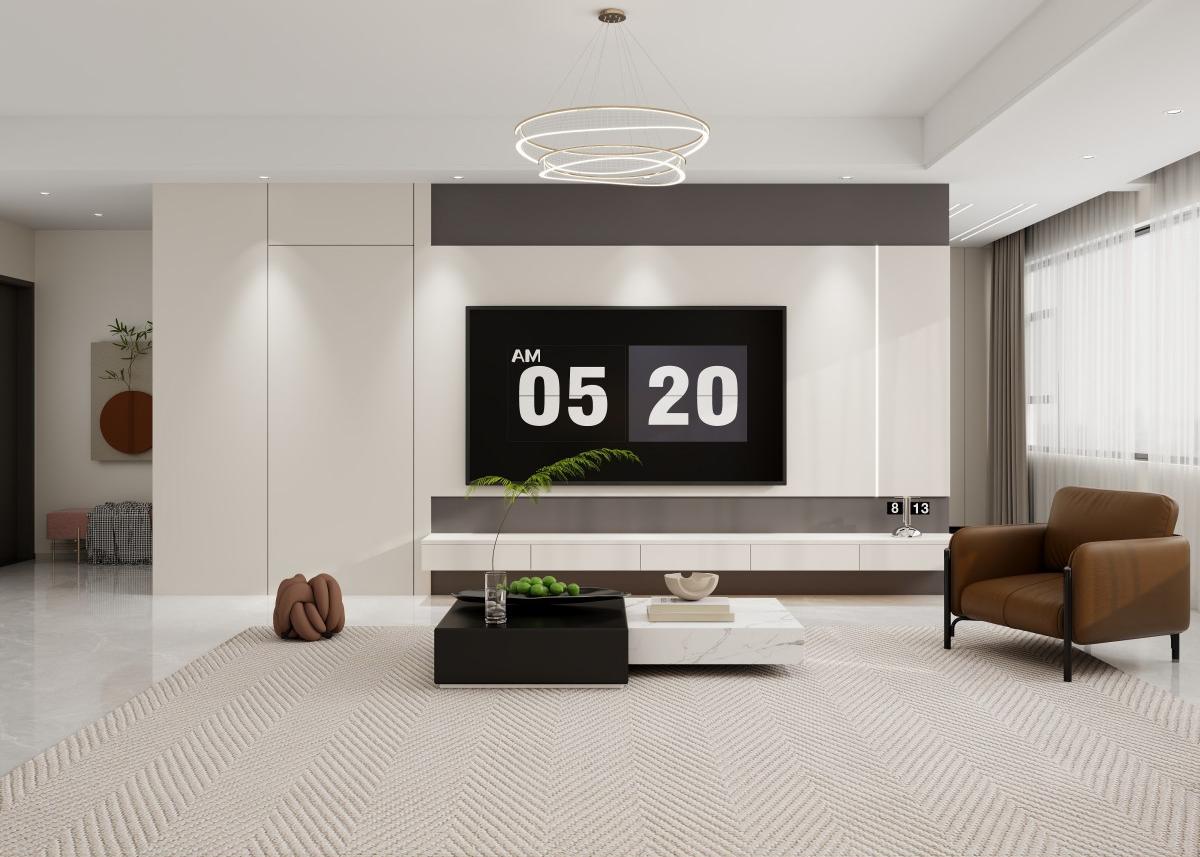 玉庭華府 | 135㎡現(xiàn)代簡約風(fēng)，給生活做減法，舒適加倍！