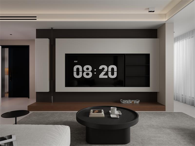 北郡府136㎡ | 不跟風(fēng)、不網(wǎng)紅，這個(gè)高智感的意式極簡(jiǎn)家，百看不厭！